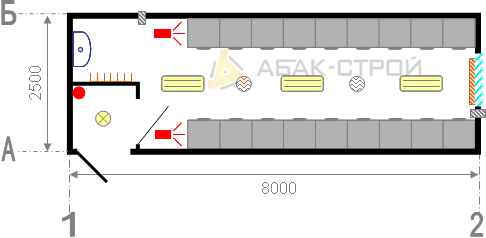 Вагон-дом Сушилка - Абак-Строй